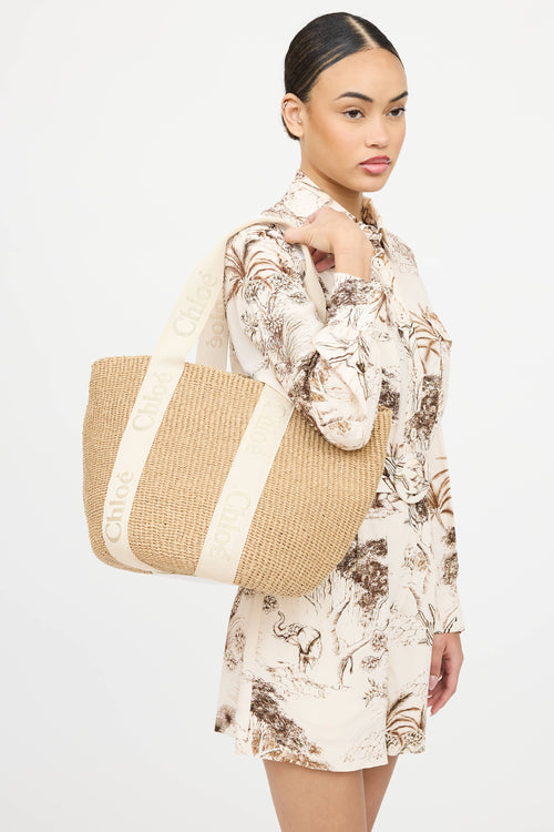 Chloé X Mifuko Woody Large Basket Bag