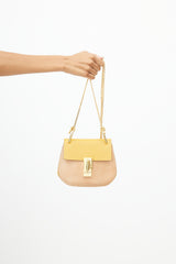 Chloé Yellow & Beige Drew Bag