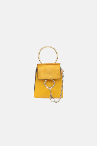Chloé Suede Mini Faye Bag