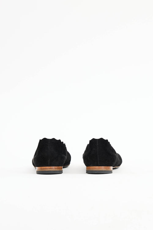 Chloé Suede Lauren Flat