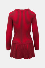 Chopova Lowena Rib Knit Patsy Mini Dress