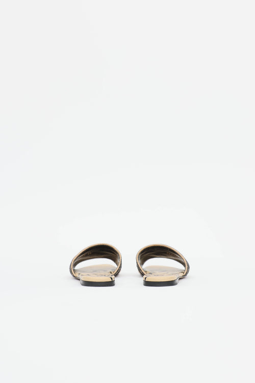 Dior Dway Jacquard Slide