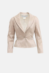 Dior C. 2000s Cinch Waist Blazer
