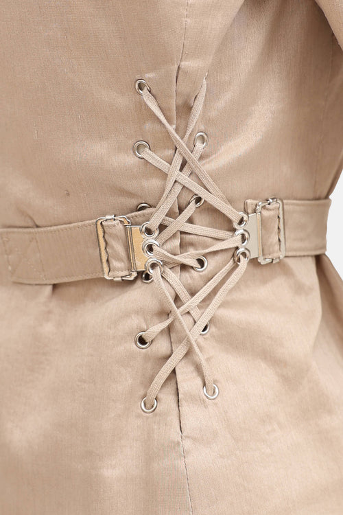 Dior C. 2000s Cinch Waist Blazer