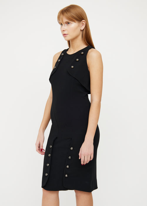 Fendi Black Sleeveless Dress