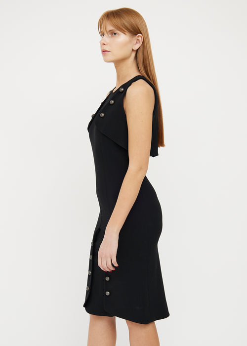 Fendi Black Sleeveless Dress