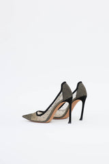 Dior Mesh Polka Dot Pump