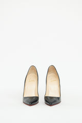 Christian Louboutin Black Leather So Kate Pump