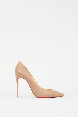 Christian Louboutin Beige Leather Kate Pump