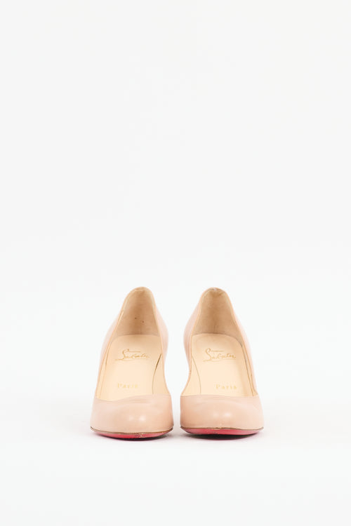 Christian Louboutin Beige Leather Pump