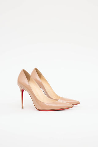 Christian Louboutin Patent Decolete Pump