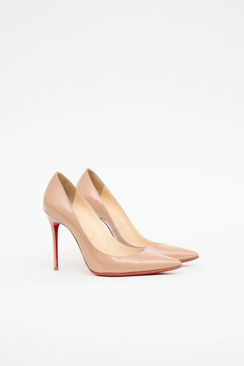Christian Louboutin Patent Decolete Pump