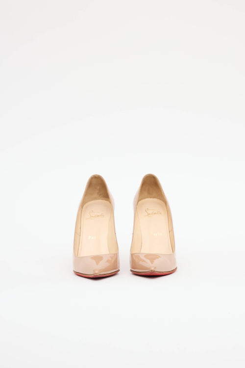 Christian Louboutin Patent Decolete Pump