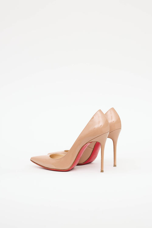 Christian Louboutin Patent Decolete Pump