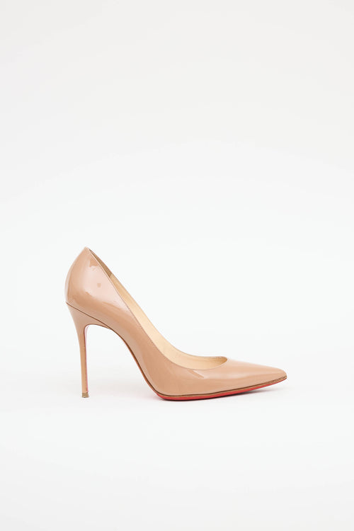 Christian Louboutin Patent Decollete Pump