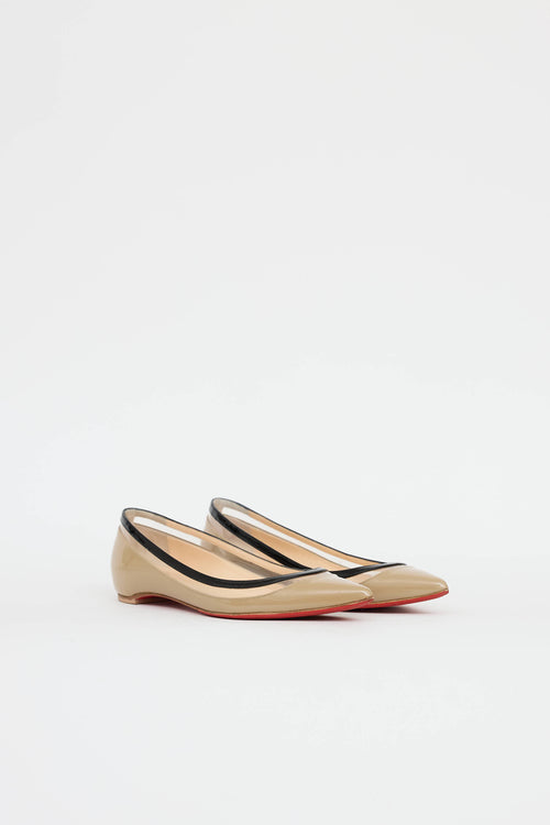 Christian Louboutin Patent Paulina Flat