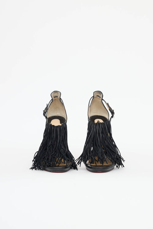 Christian Louboutin Casanovella Fringe Sandal