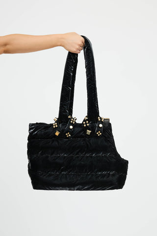 Christian Louboutin Padded Patent Pet Carrier