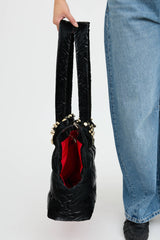 Christian Louboutin Padded Patent Pet Carrier