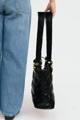 Christian Louboutin Padded Patent Pet Carrier