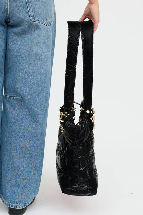 Christian Louboutin Padded Patent Pet Carrier