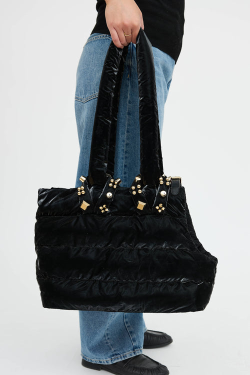 Christian Louboutin Padded Patent Pet Carrier