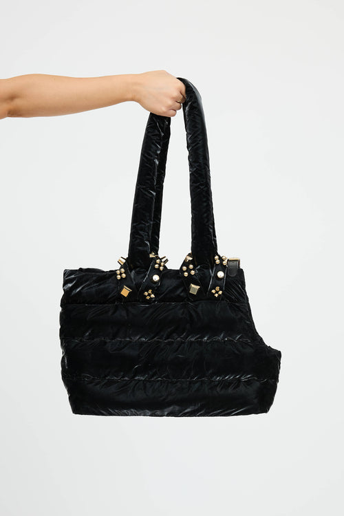 Christian Louboutin Padded Patent Pet Carrier