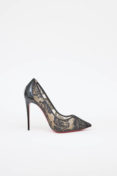 Christian Louboutin Lace Follies Pump