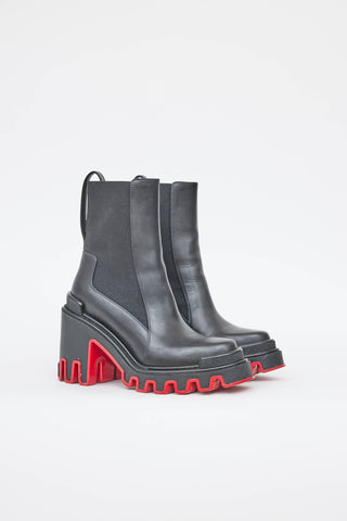 Christian Louboutin Platform Marachacroche Boot