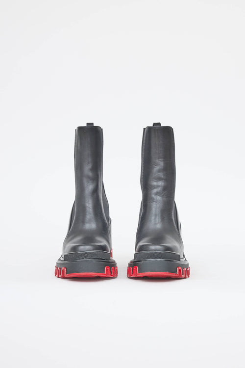 Christian Louboutin Platform Marachacroche Boot