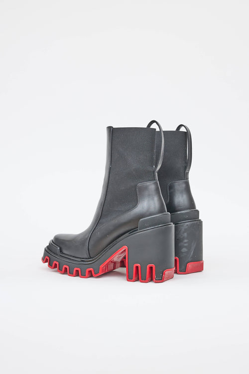 Christian Louboutin Platform Marachacroche Boot