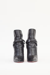 Christian Louboutin Black & Multicolour Leather Pontipik 100 Boot