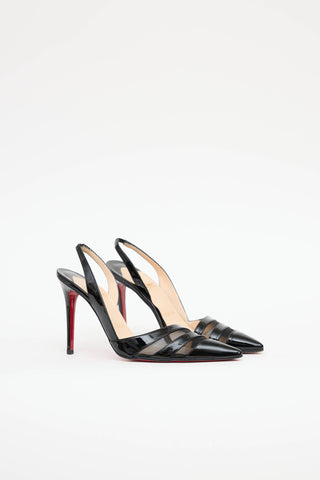 Christian Louboutin Patent Paralili Slingback