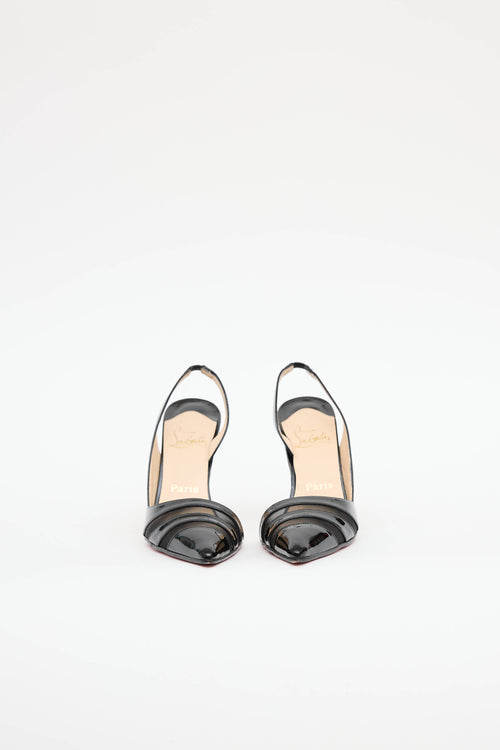 Christian Louboutin Patent Paralili Slingback