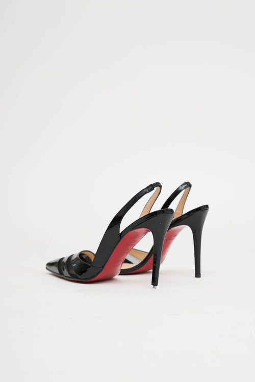 Christian Louboutin Patent Paralili Slingback
