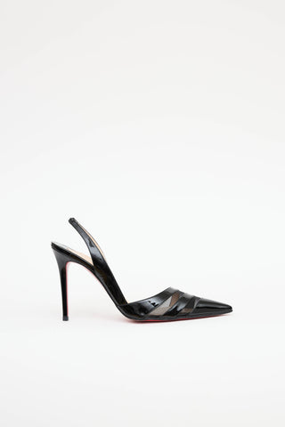 Christian Louboutin Patent Paralili Slingback