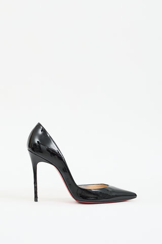 Christian Louboutin Black Patent Iriza Pump