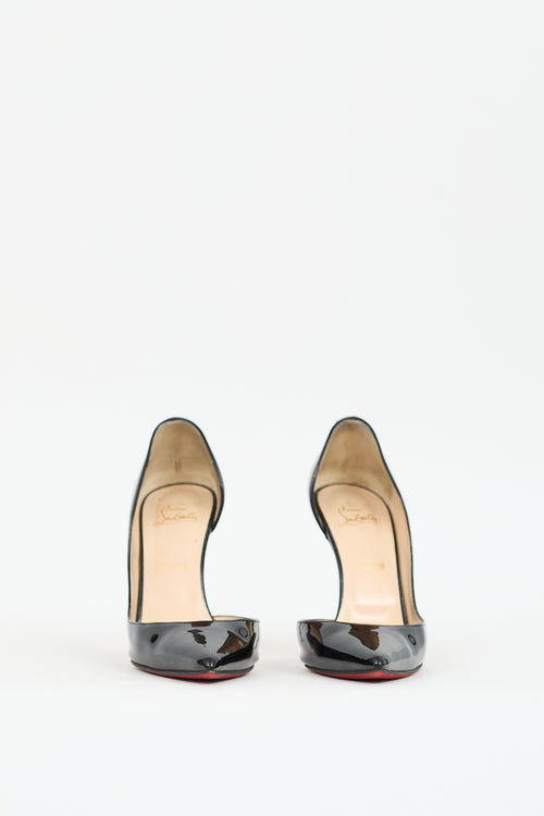 Christian Louboutin Black Patent Iriza Pump