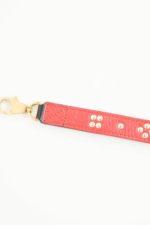Christian Louboutin Embellished Loubileash Dog Collar & Leash