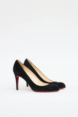 Christian Louboutin Suede Simple Pump