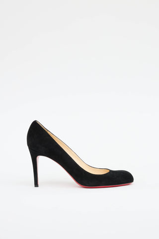 Christian Louboutin Suede Simple Pump