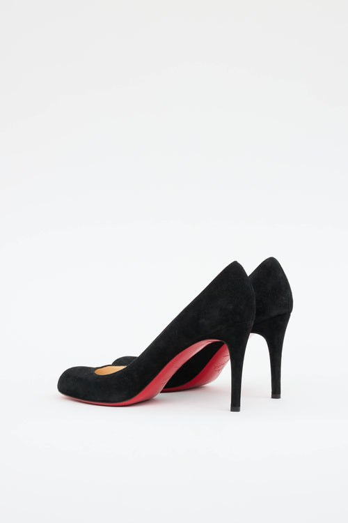 Christian Louboutin Suede Simple Pump