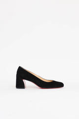 Christian Louboutin Suede Miss Sab 55 Pump