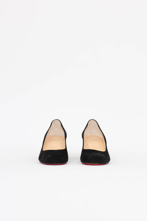 Christian Louboutin Suede Miss Sab 55 Pump