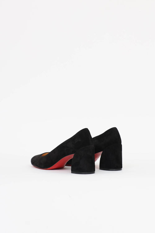 Christian Louboutin Suede Miss Sab 55 Pump