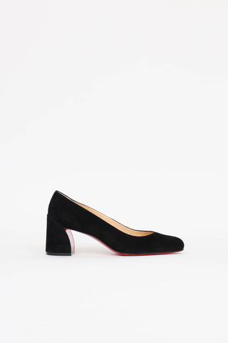 Christian Louboutin Suede Miss Sab 55 Pump