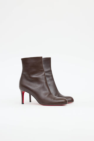 Christian Louboutin Leather Ankle Boot