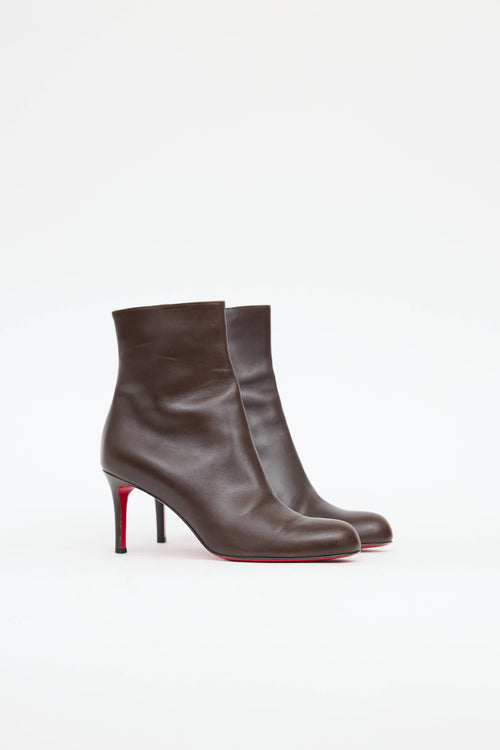 Christian Louboutin Leather Ankle Boot