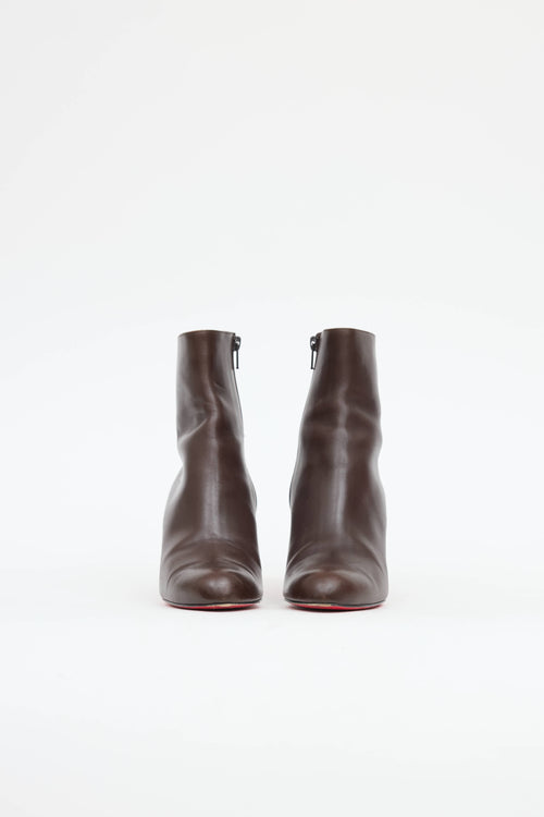 Christian Louboutin Leather Ankle Boot