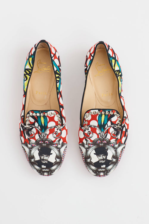 Christian Louboutin Printed Flat